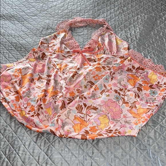 Victoria Secret Floral Flouncy PJ Set NWT